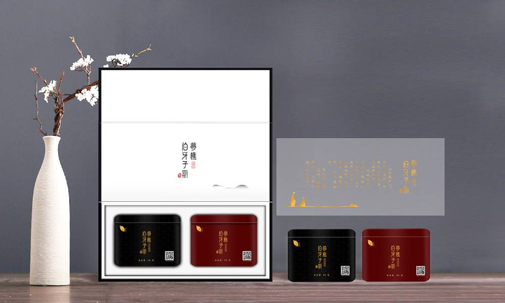 梦樵佳人茶叶包装
